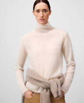 Jersey punto cardado mujer