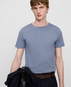 Slim fit cotton  T-shirt