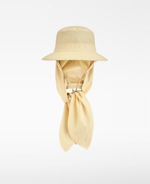 Bucket Hat mit abnehmbarem Halstuch