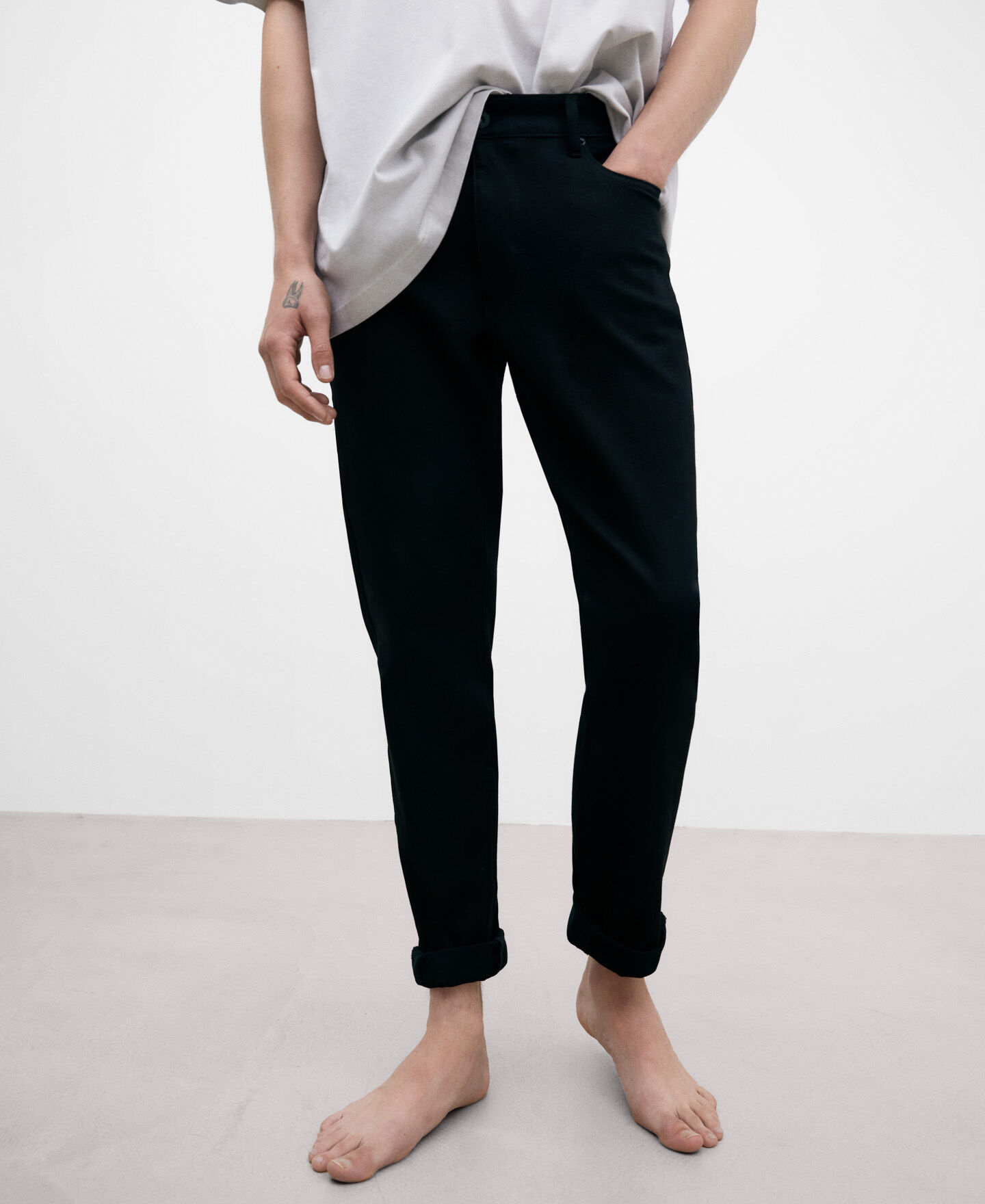 Vaquero negro hombre new arrivals