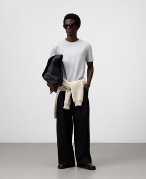 Camiseta regular fit algodón hombre