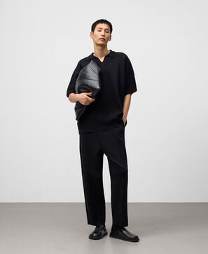 Pantalón jogger crepé hombre