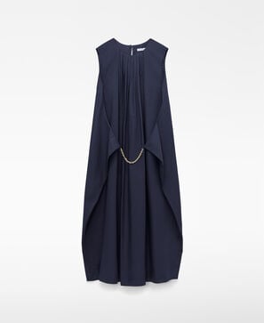 Robe ballon avec cha&icirc;ne