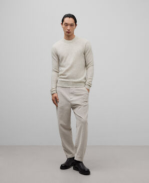 Mohair blend sweater man