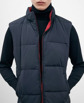 Reversible padded waistcoat