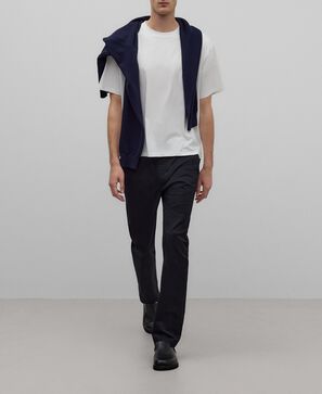Cotton twill chino trousers