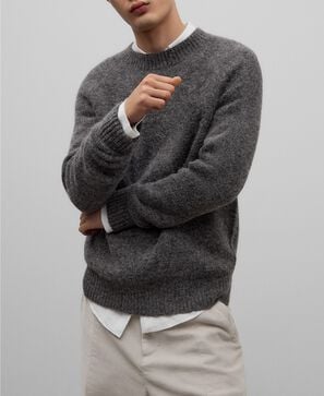 Jersey con alpaca hombre