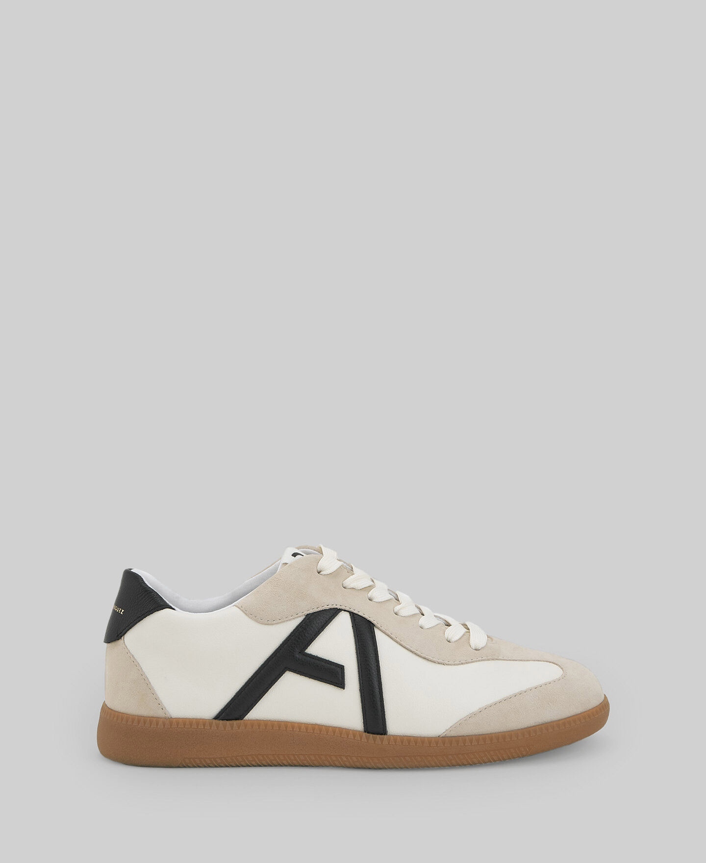 White hot sale suede trainers