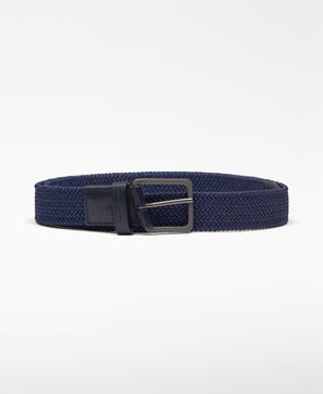 Braided rope belt man