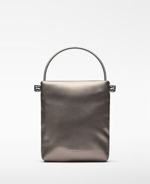Non-Leather metallic cocktail bag
