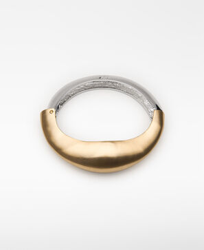 Irregular metal bracelet woman