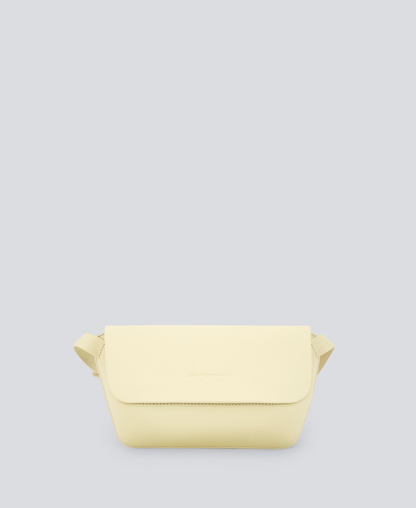Yellow leather fanny pack woman AD Europa