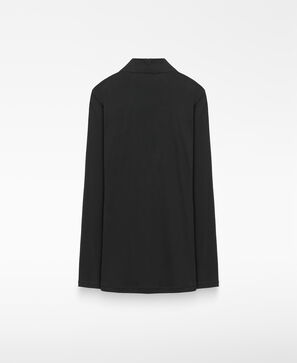 Long sleeve wrap T-shirt