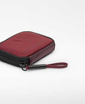 Cartera bicolor nailon mujer