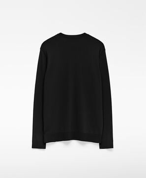 Knit crew collar sweater man