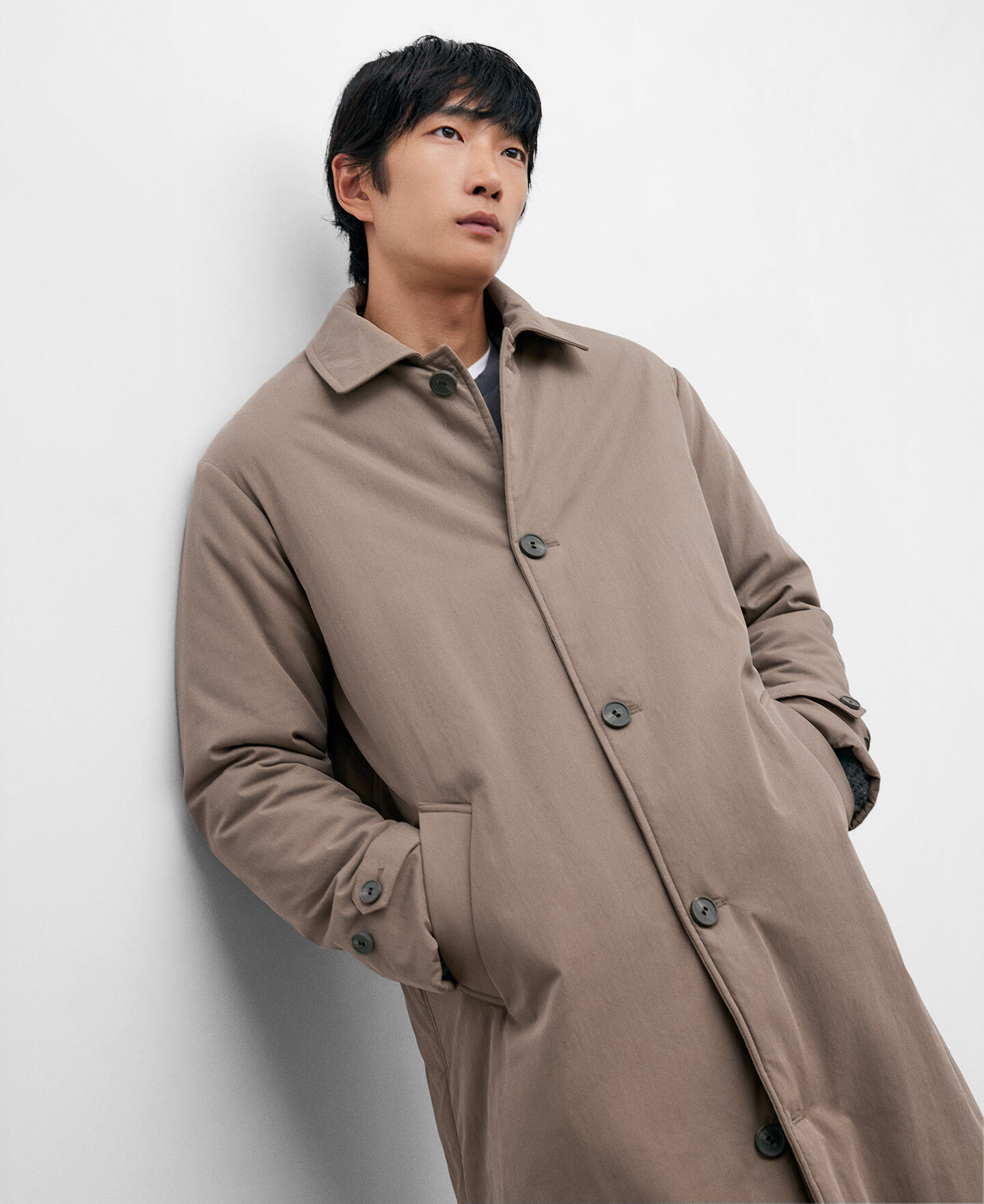 Mens stone trench coat new arrivals