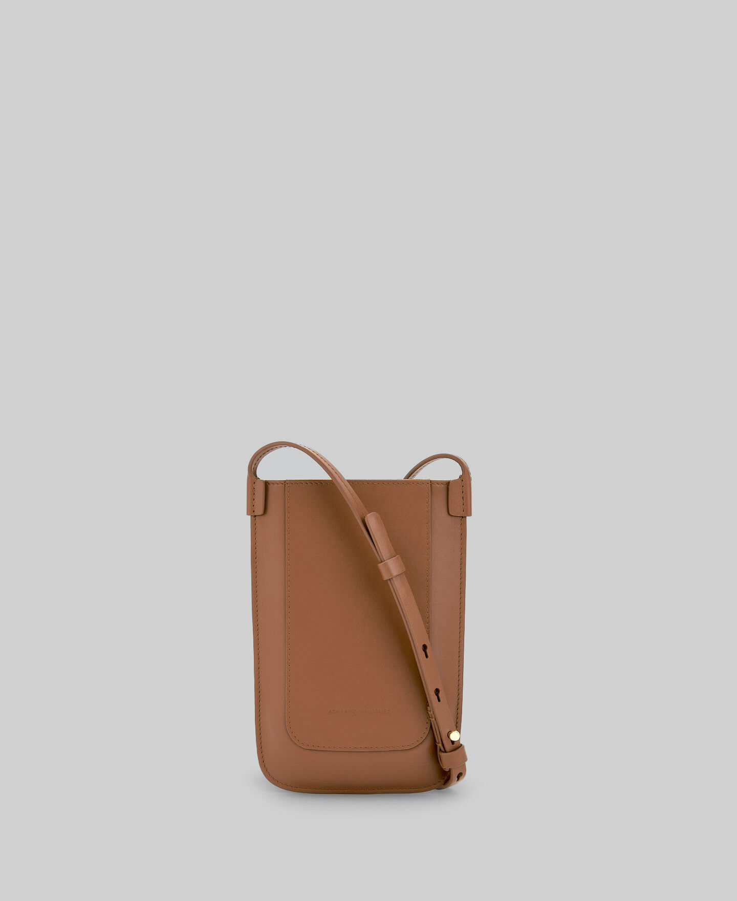 Bandolera piel responsable marron mujer AD Espana