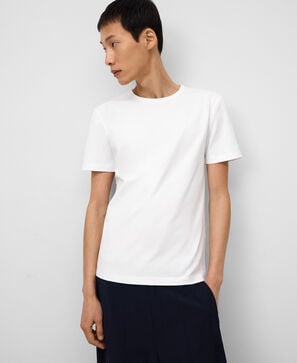 Camiseta slim fit algodón hombre