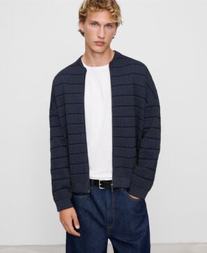 Bomber punto estructura rayas