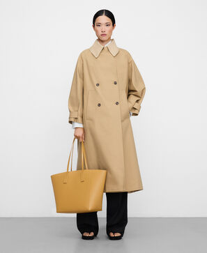 Shopper horizontal Mica piel