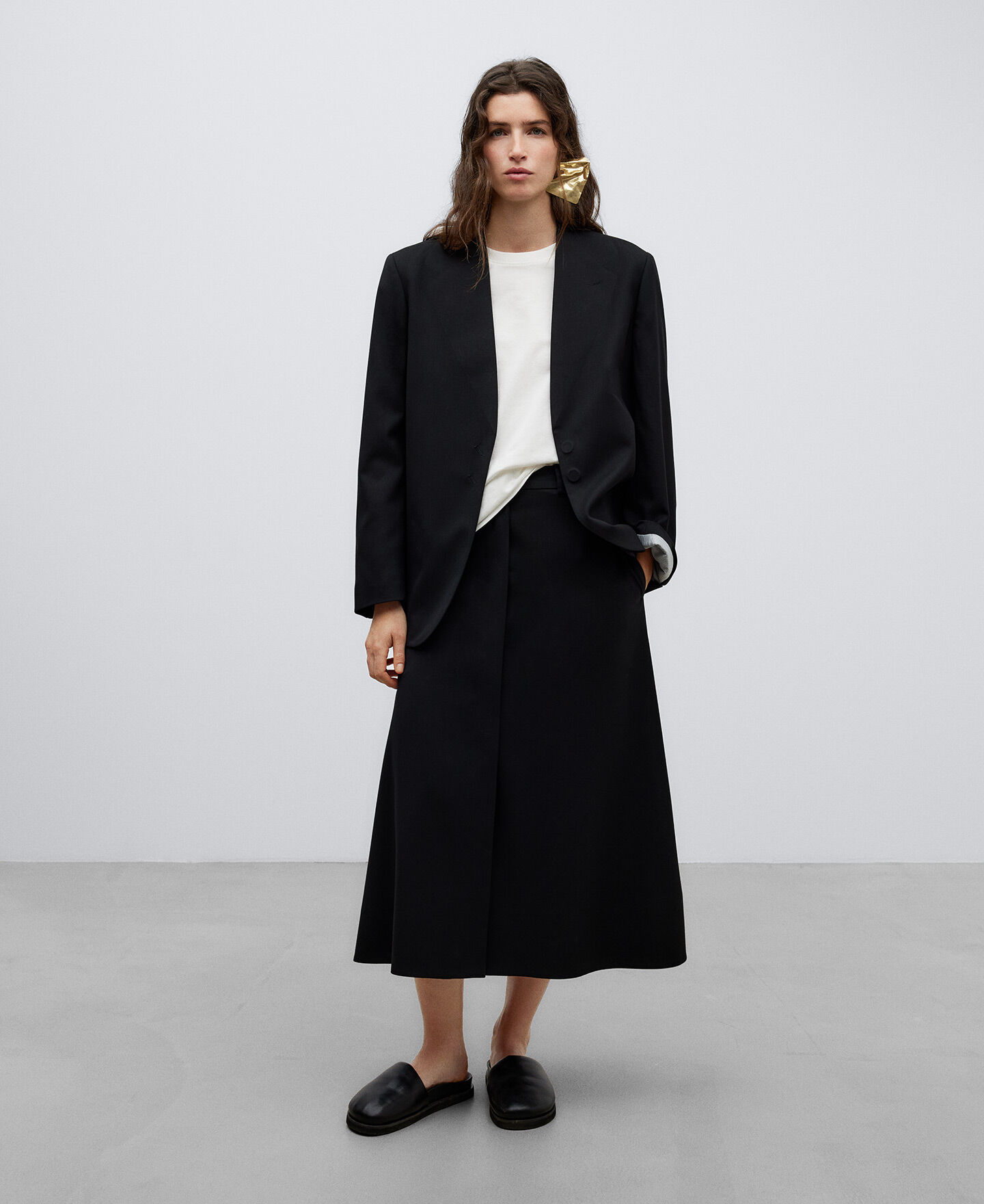 Wool skirt fabric outlet
