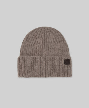 Maxi beanie mezcla alpaca mujer