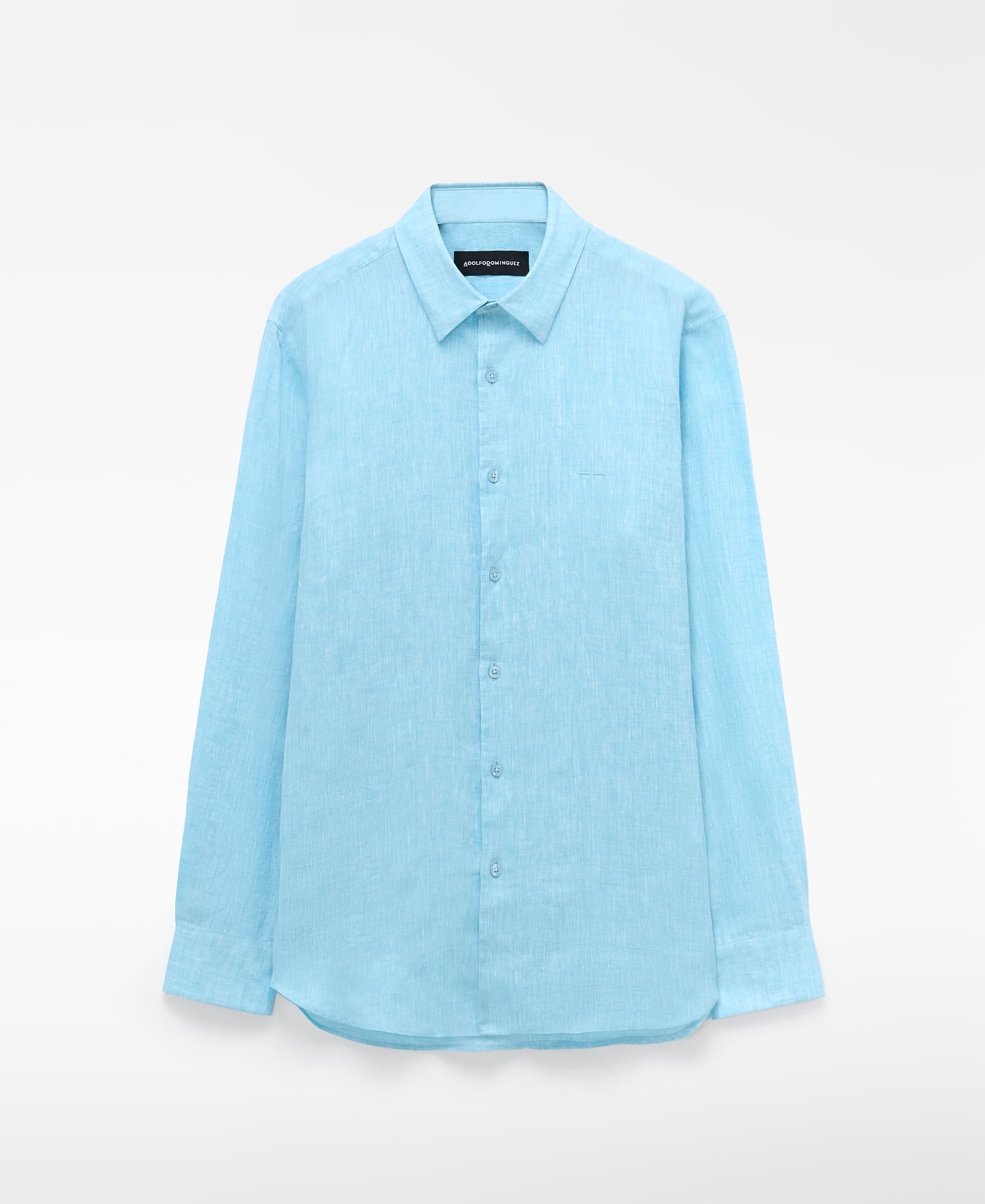 European linen regular fit shirt image number 0