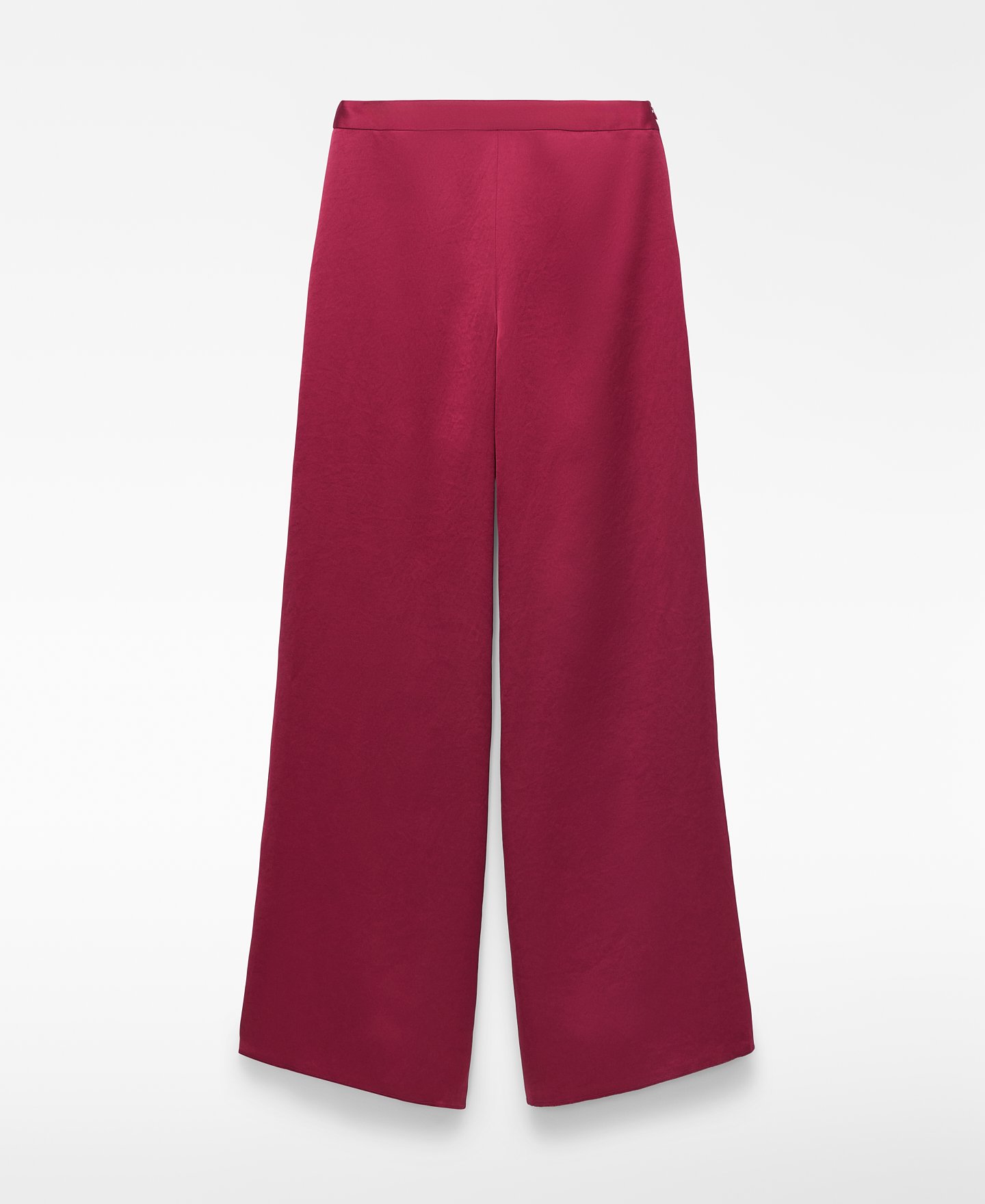 Satin palazzo trousers image number 6