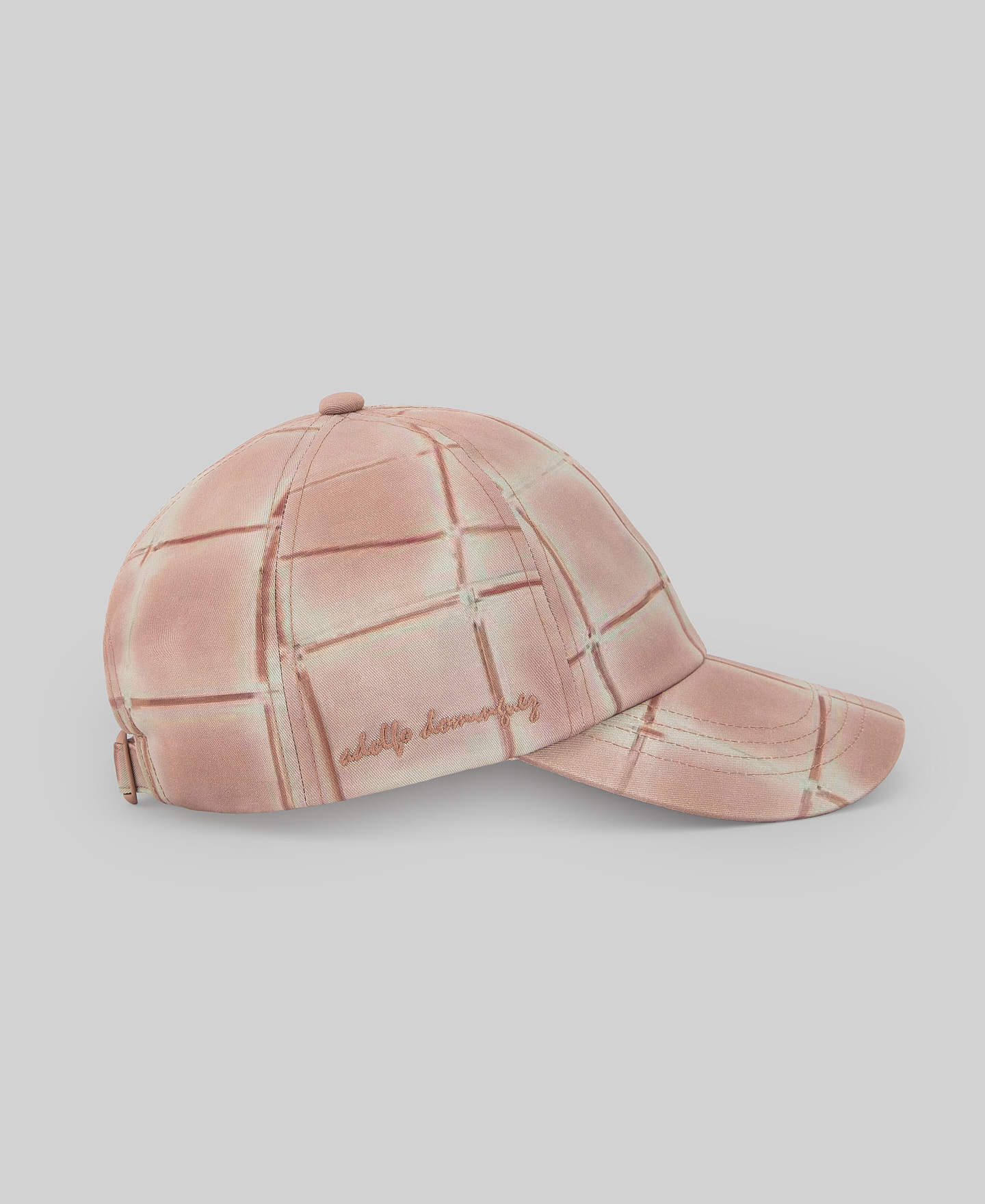 Gorra rosa estampada mujer image number 1