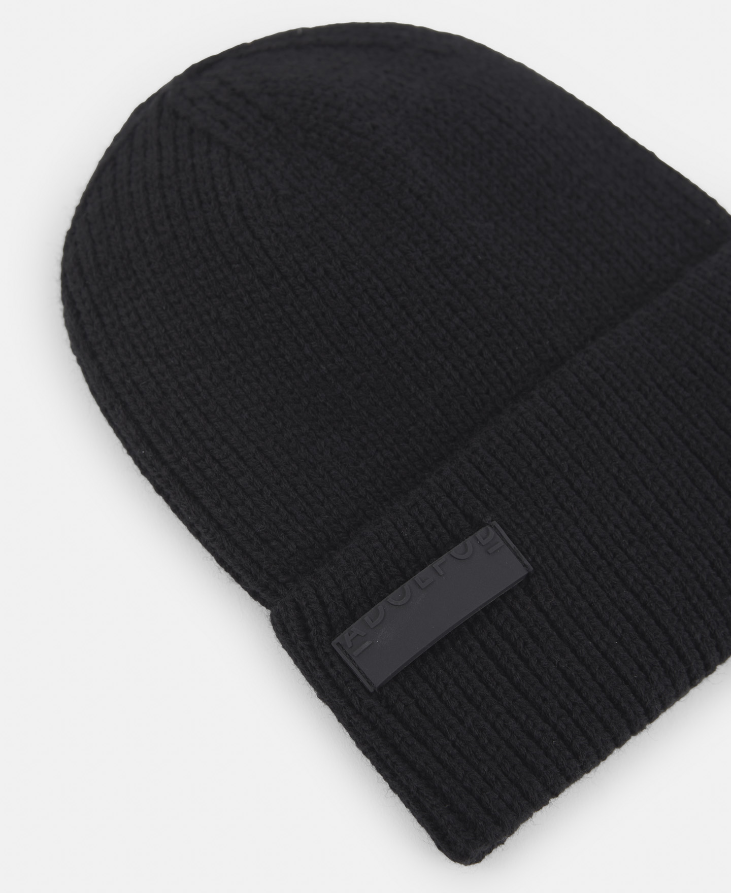 Knitted beanie hat image number 1