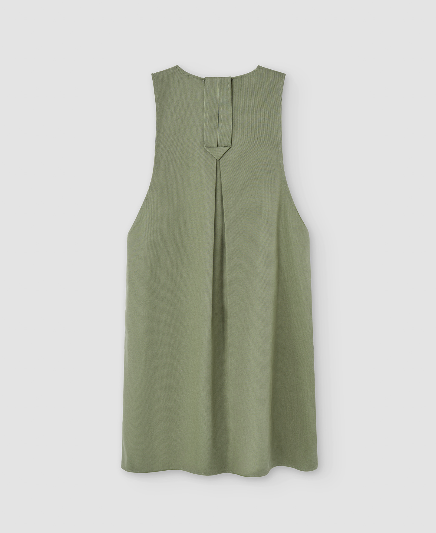 Cotton pinafore dress image number 7