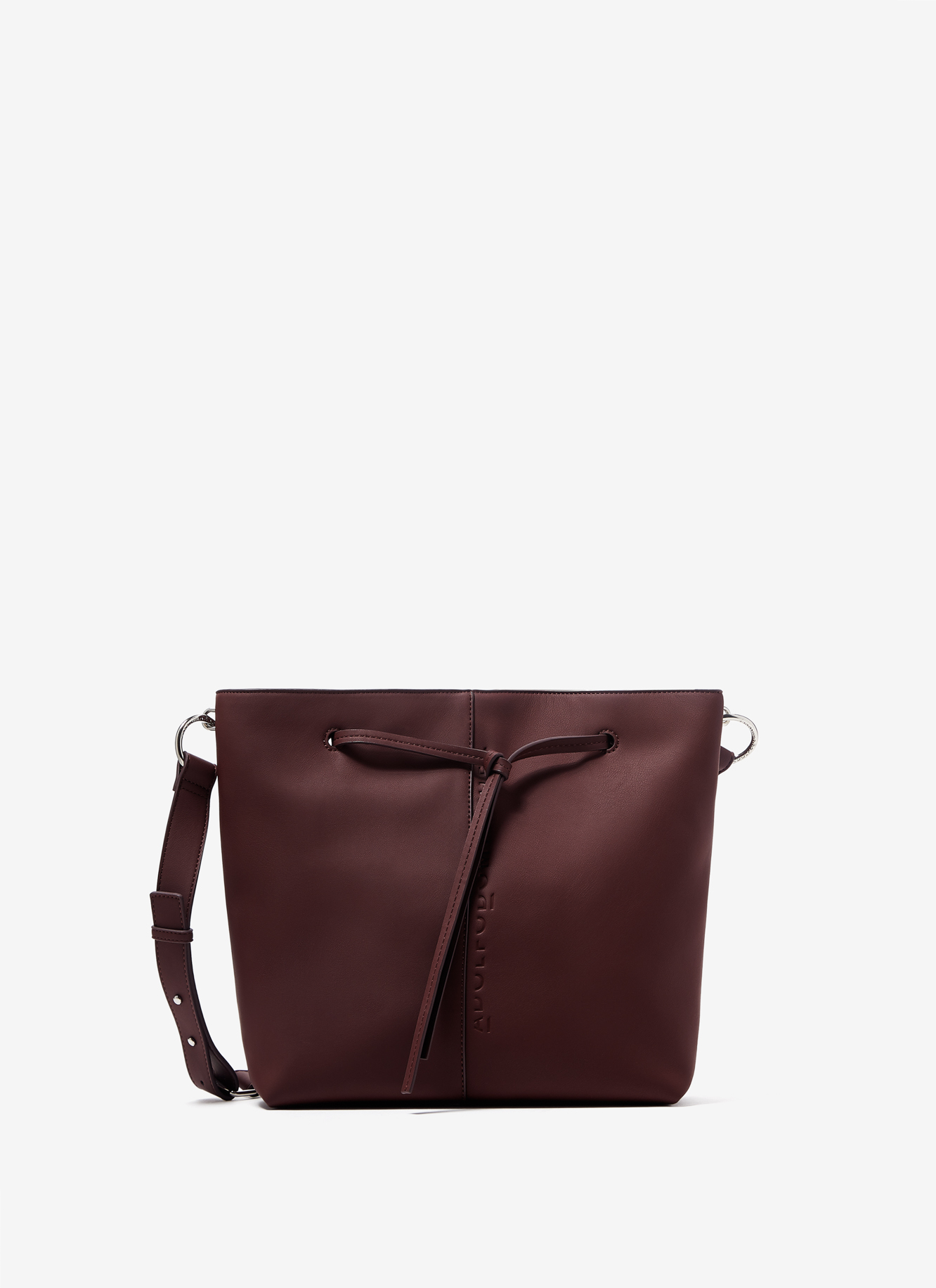 Faux leather bucket bag image number 0