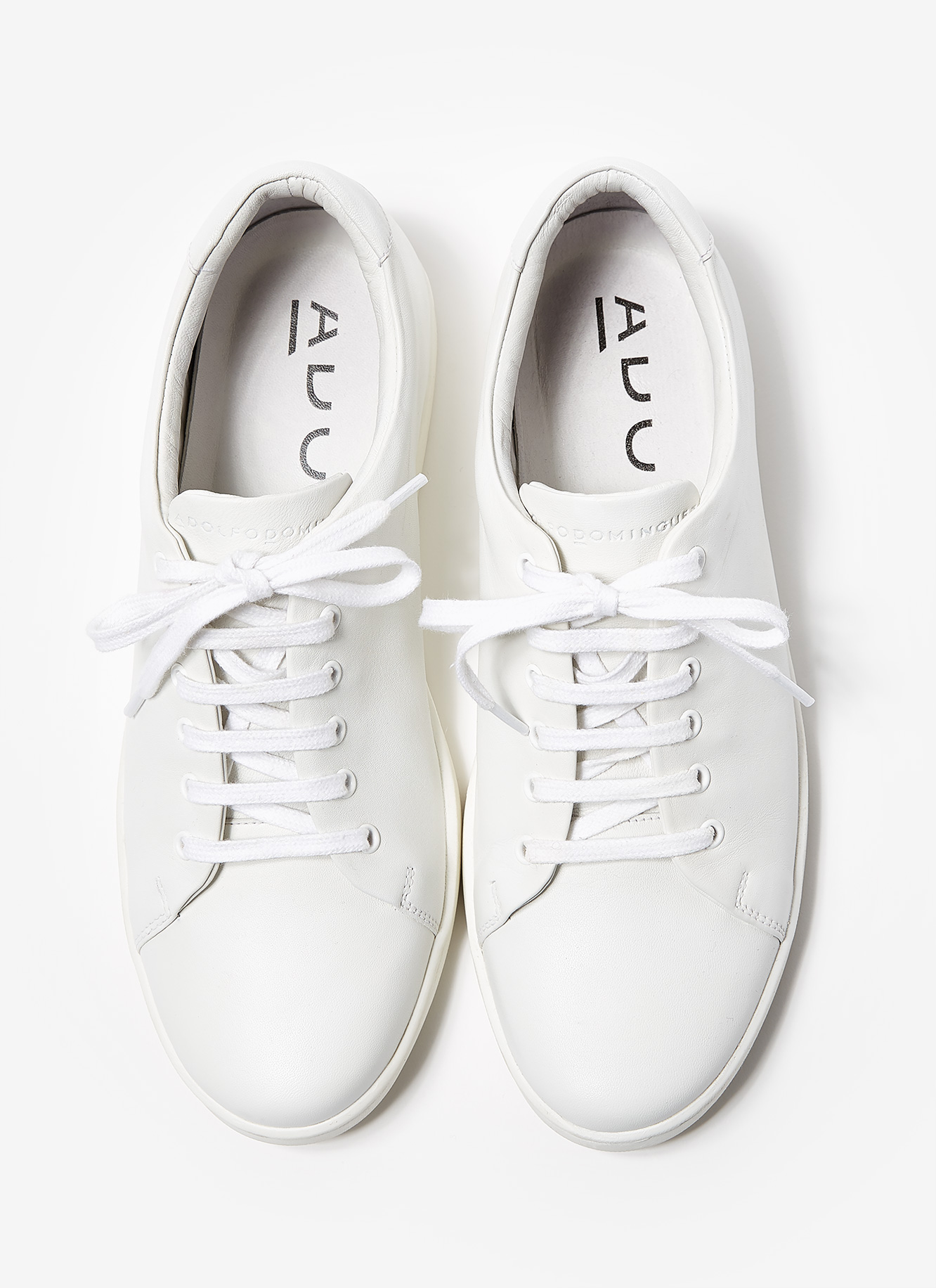Leather sneakers with rubber sole image number 3