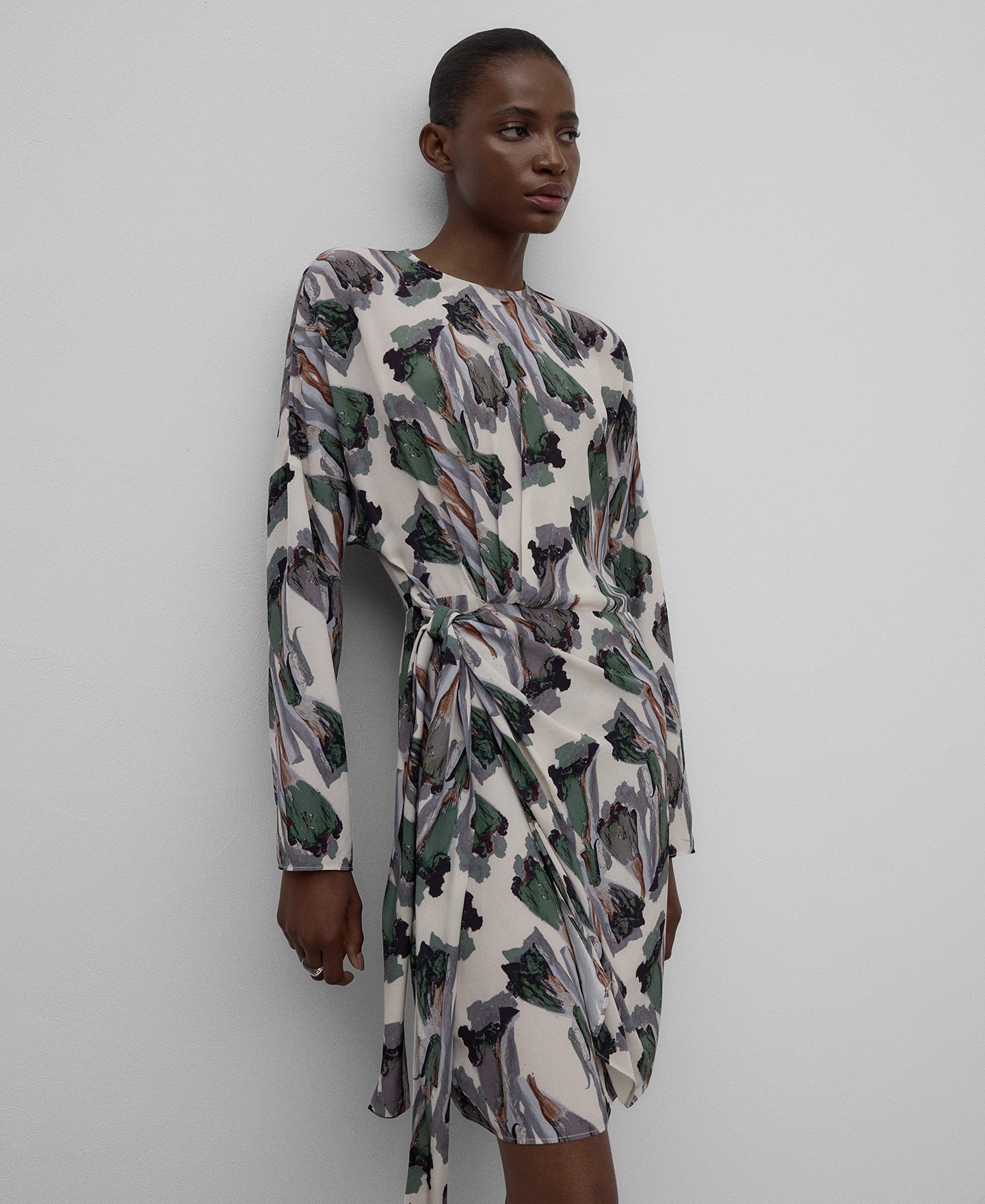 Robe courte imprimée pour femme image number 0