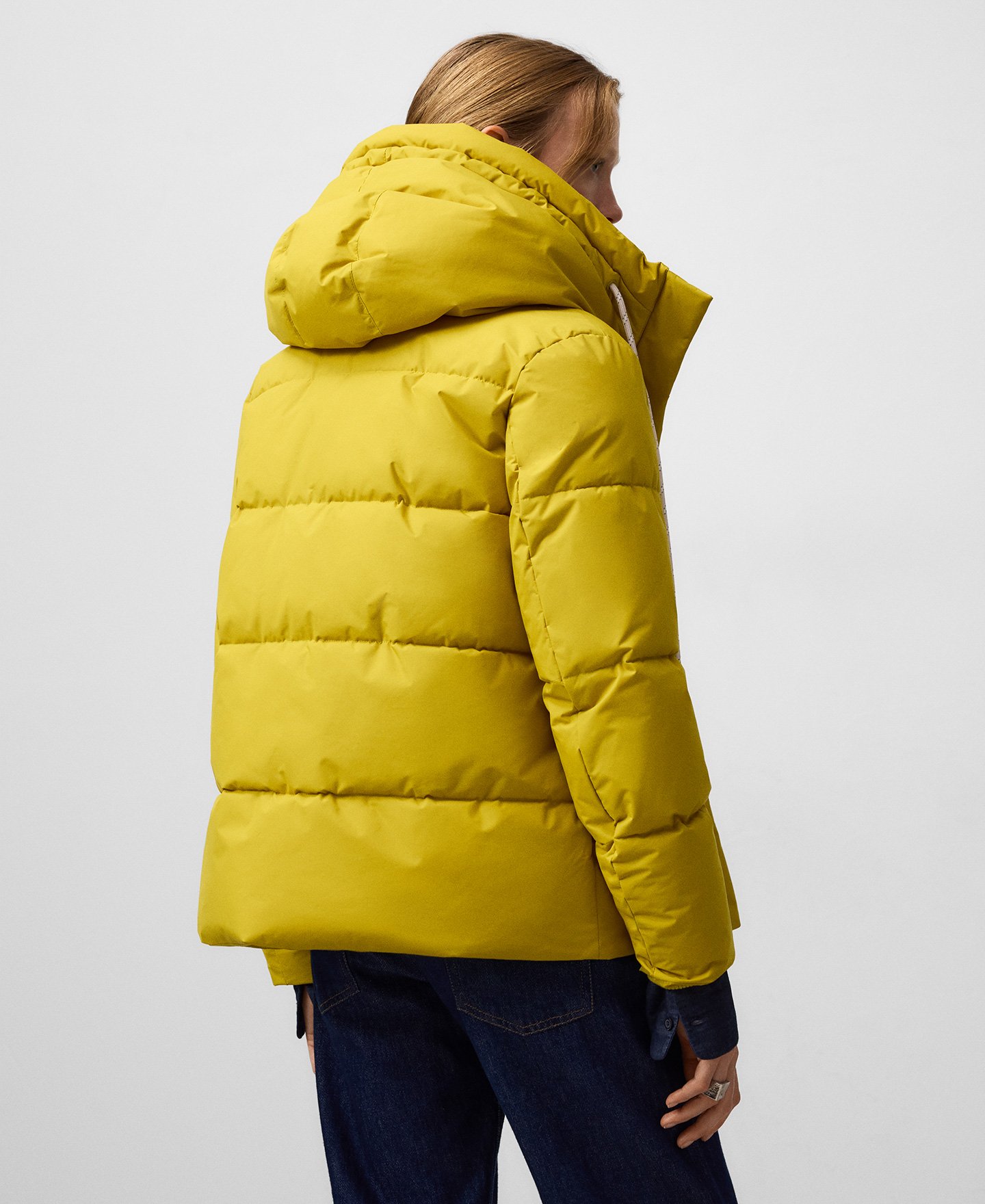 Padded jacket with hood woman image number 2