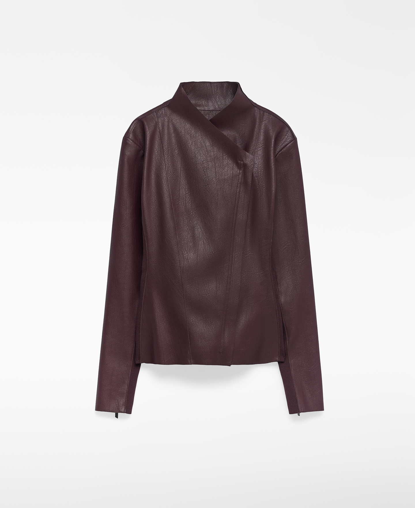 Chaqueta biker Piel No Piel mujer image number 4