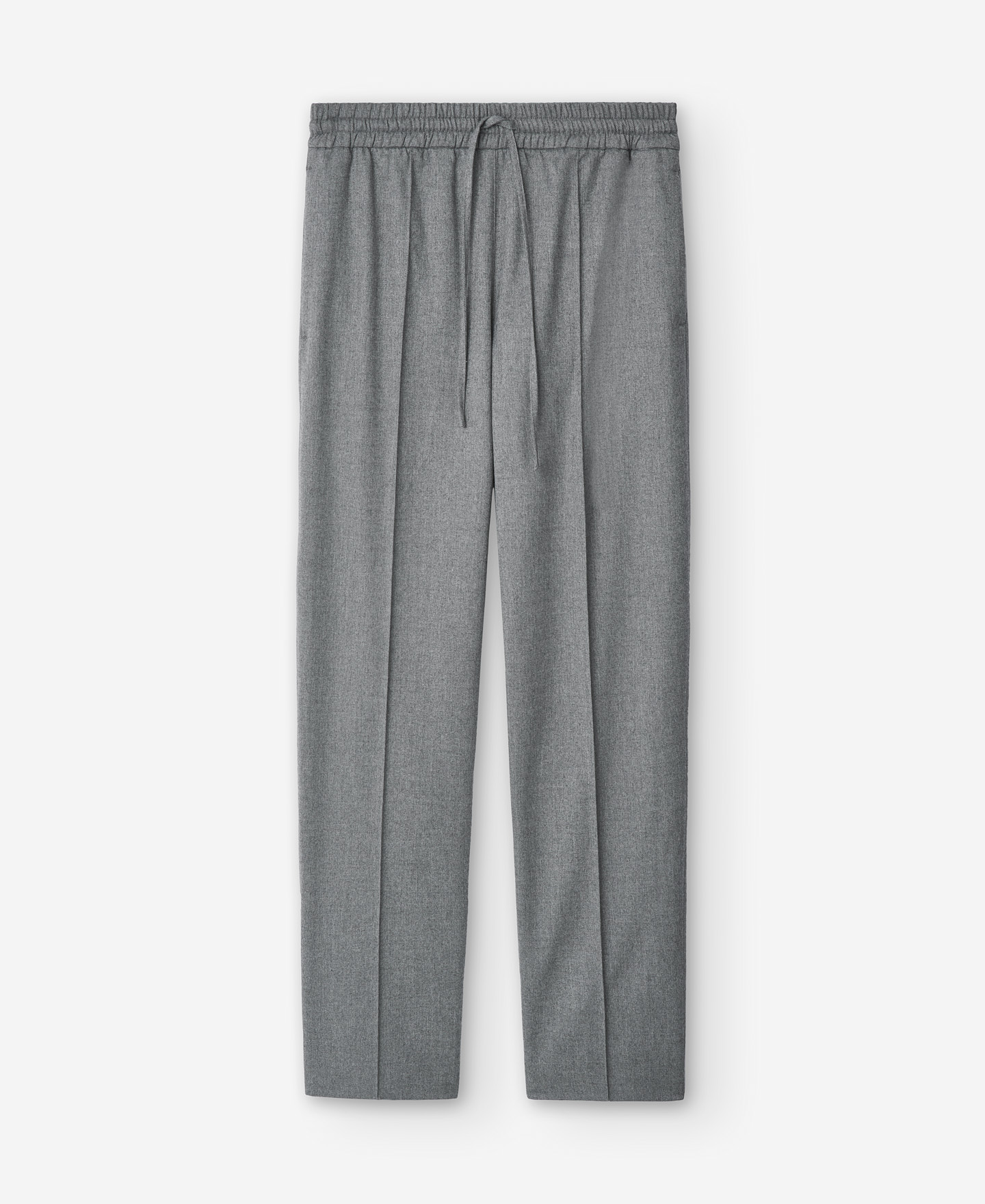 Jogger poliéster reciclado gris mujer image number 4