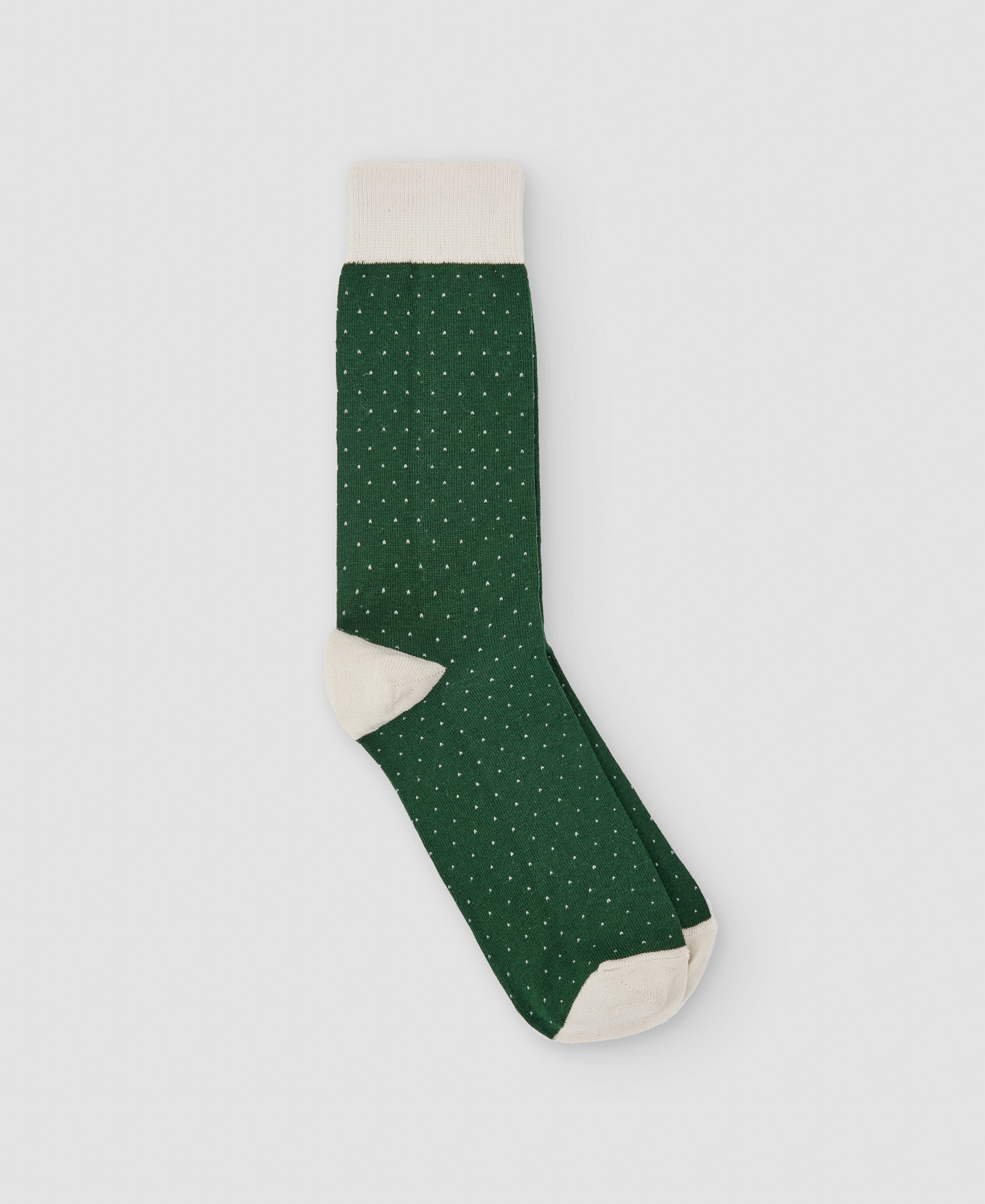 Two-colored stretch cotton socks image number 0