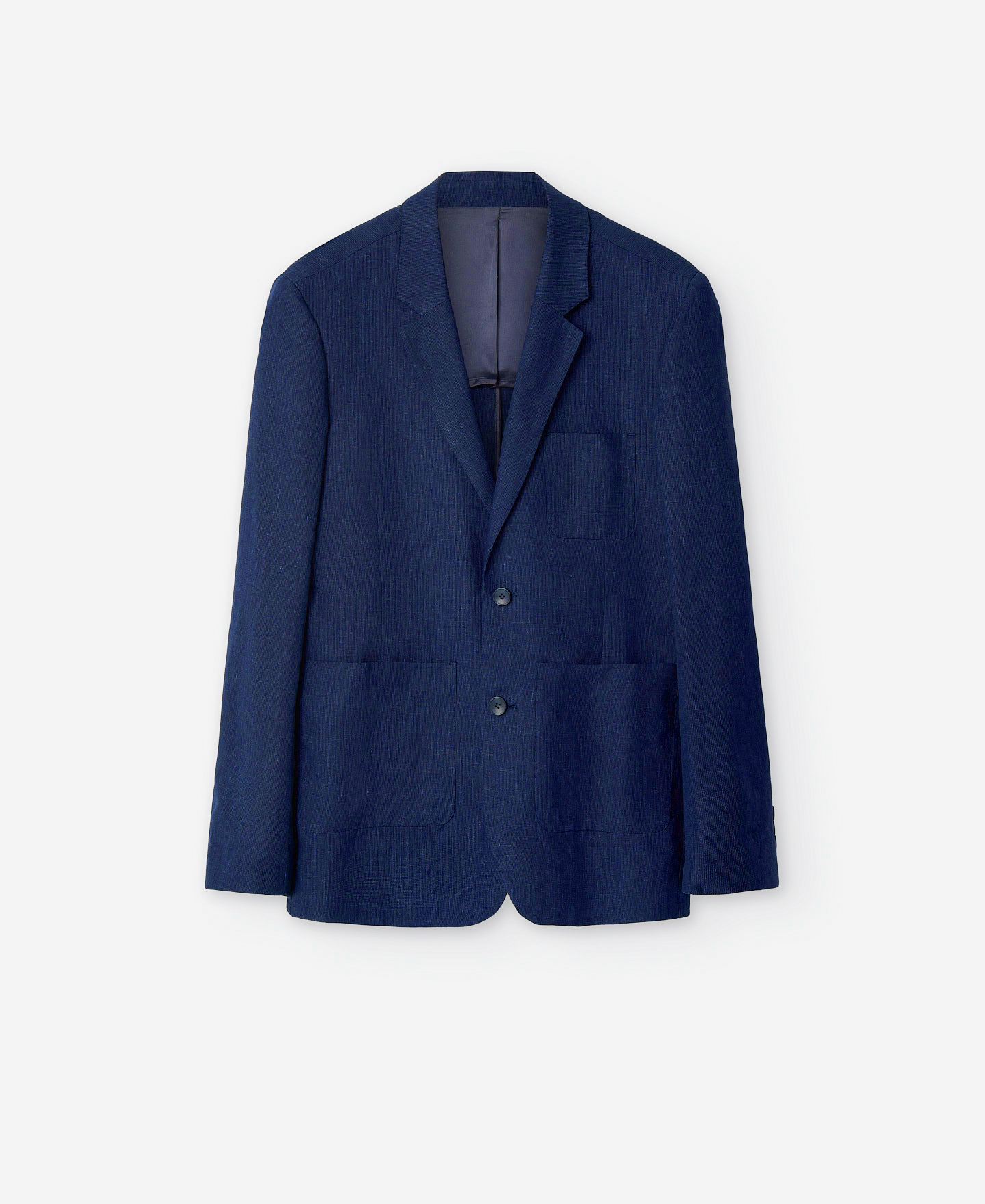 Blazer en lin et coton image number 6