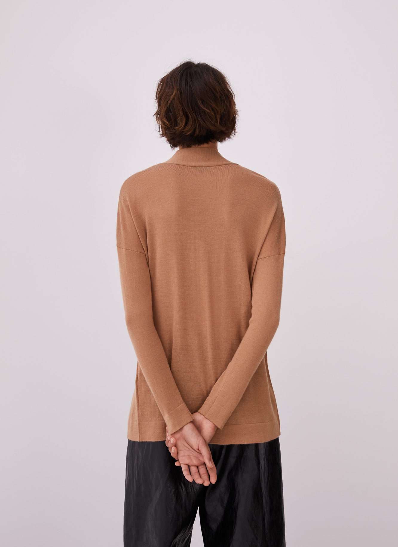 Jersey amplio de merino image number 1