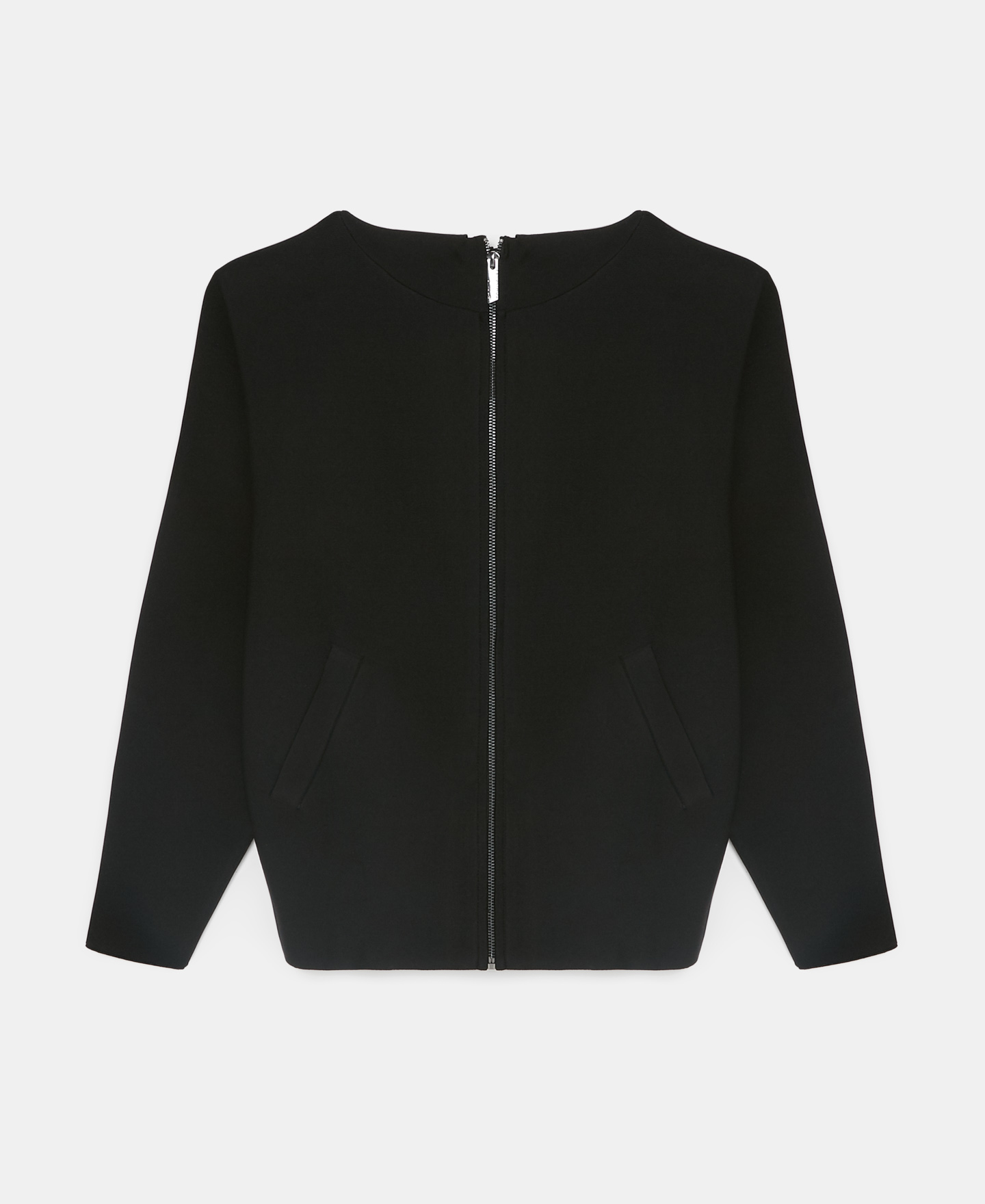 Viscose knitted hoodie image number 4