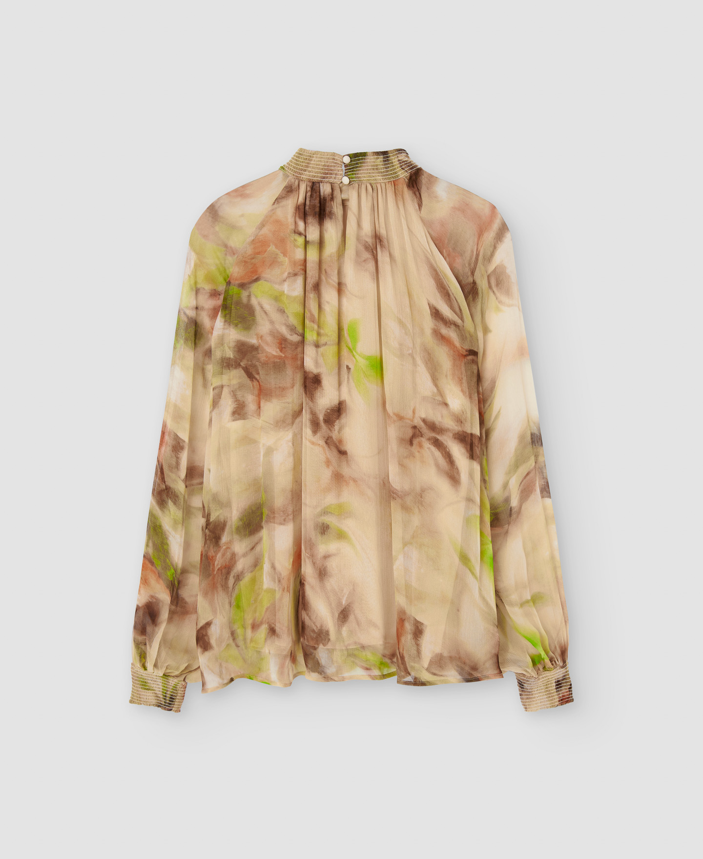 Print bambula blouse image number 5