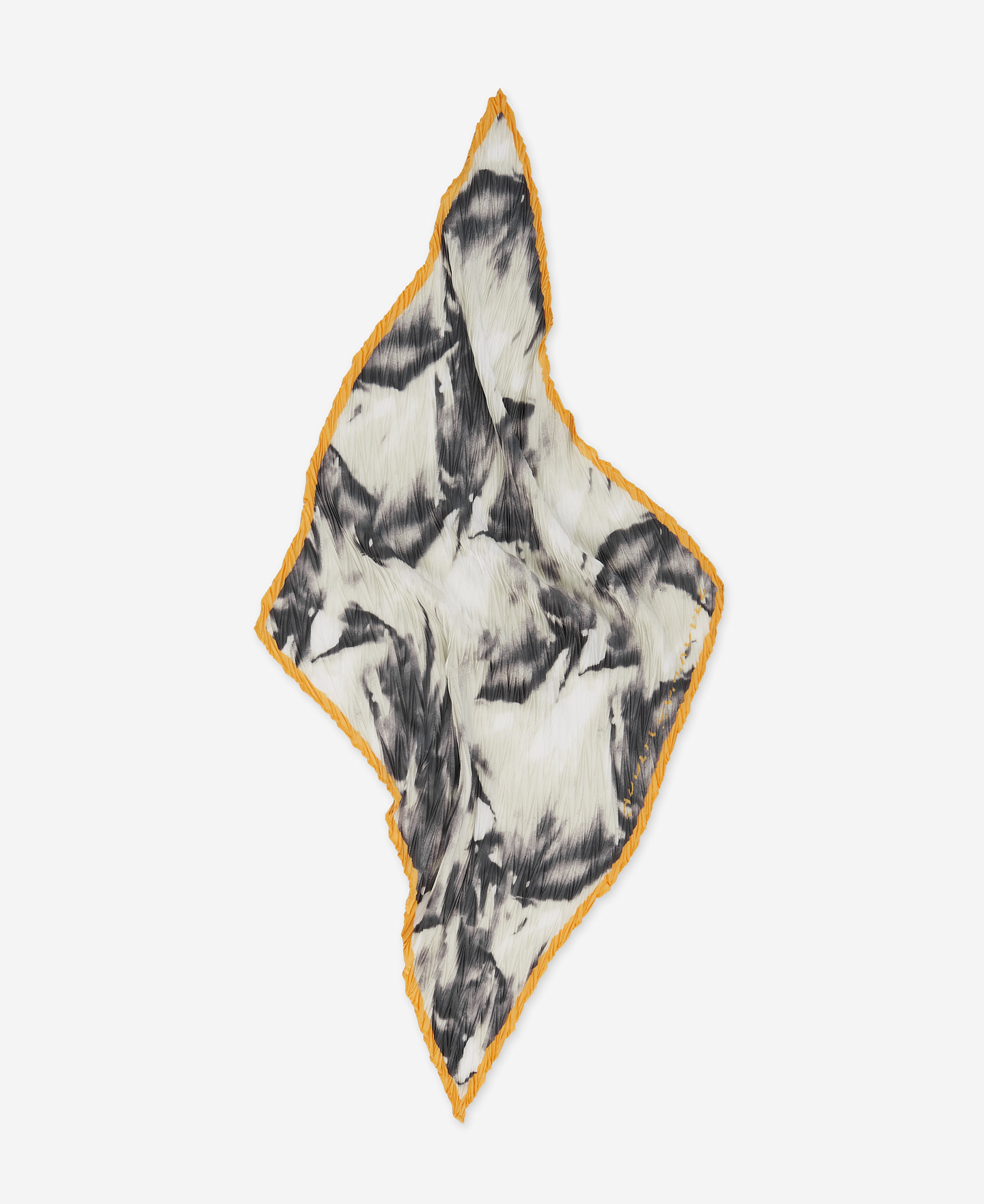 Women's pleated handkerchief image number 1
