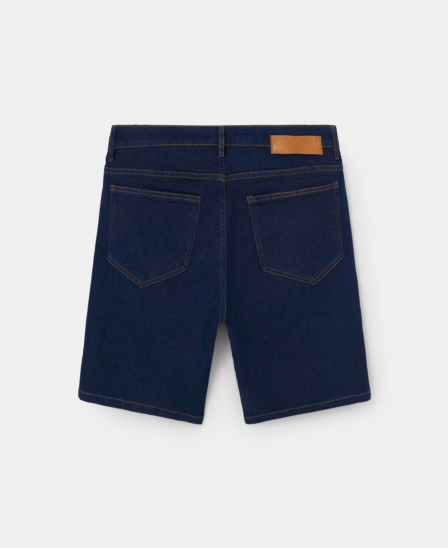 Denim bermuda shorts image number 5
