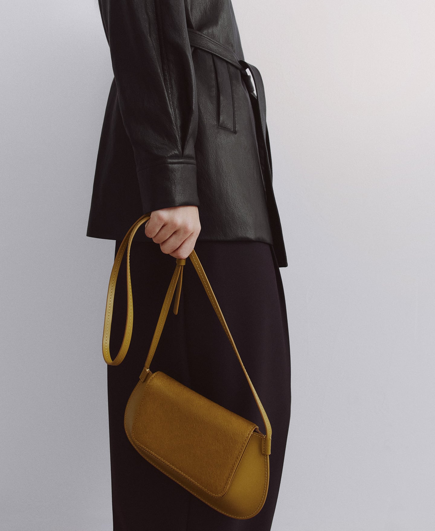 Dorna pony-hair effect mini crossbody image number 4