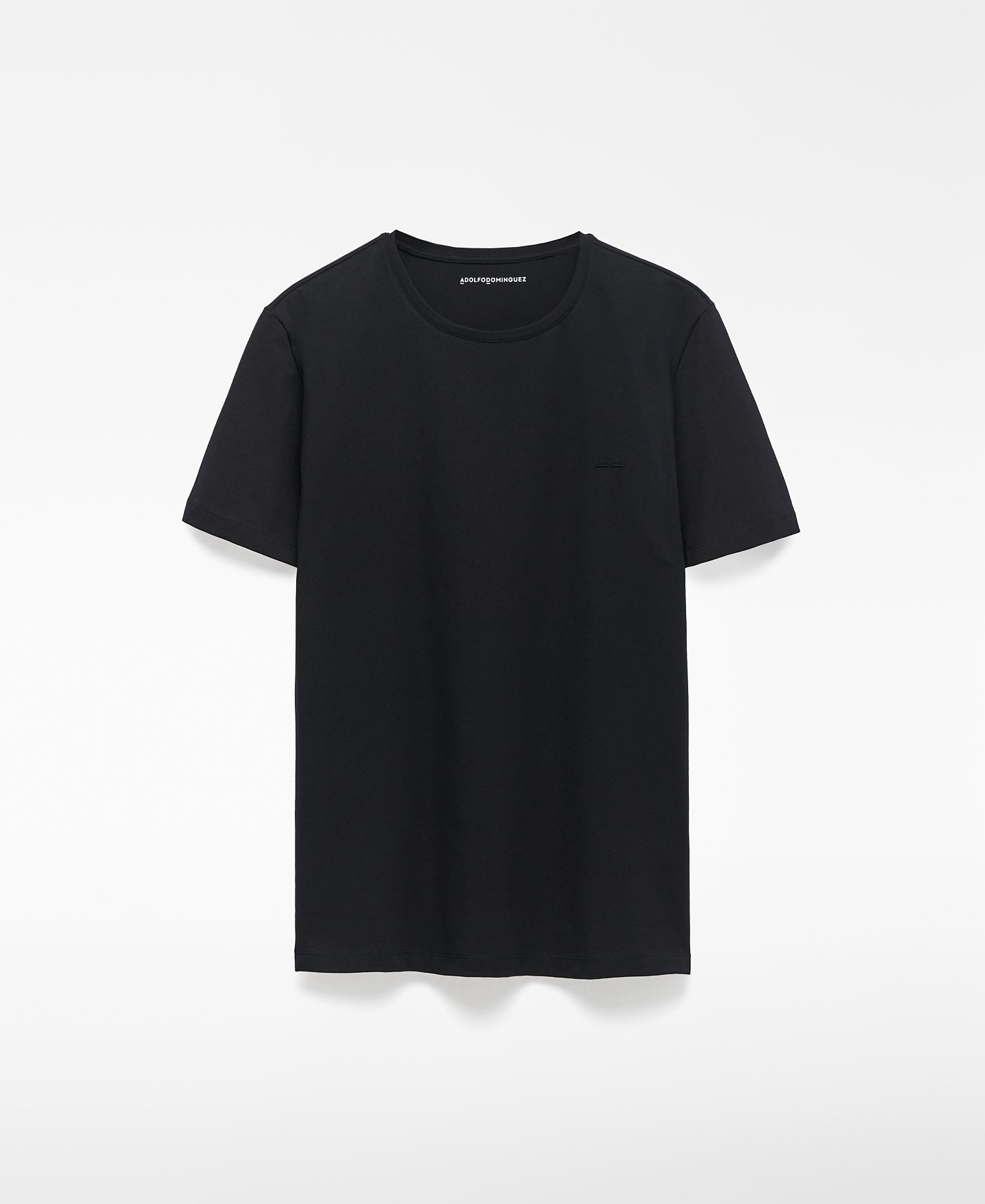 Organic cotton slim fit T-shirt man image number 0