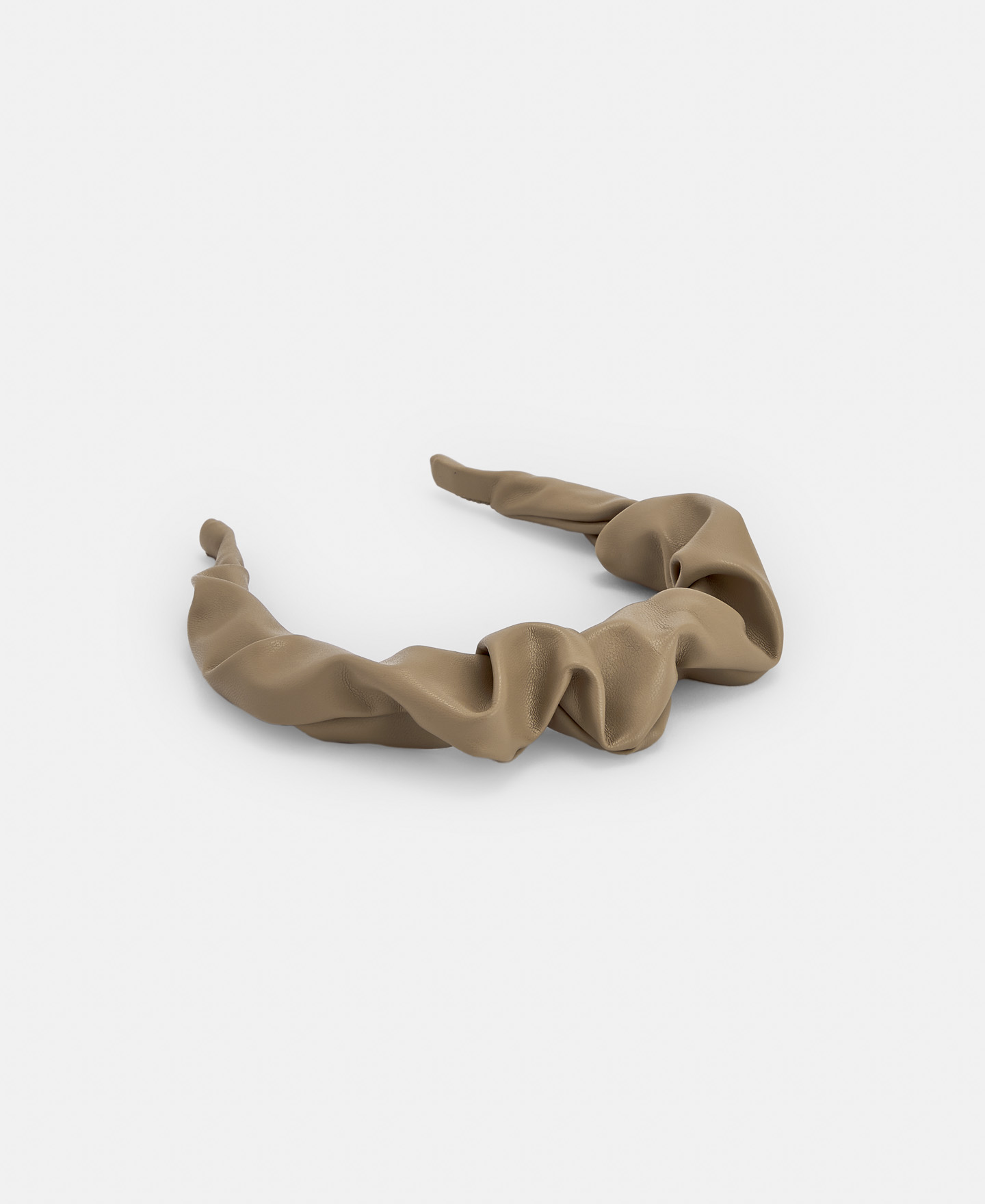 Leather look headband image number 0