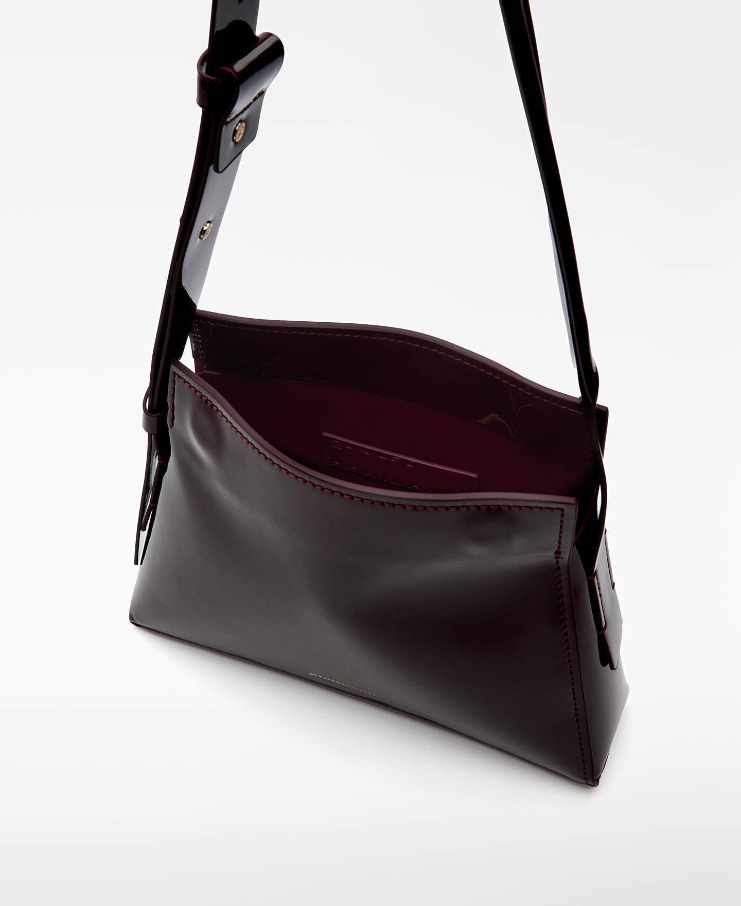 Mica patent shoulder bag image number 3