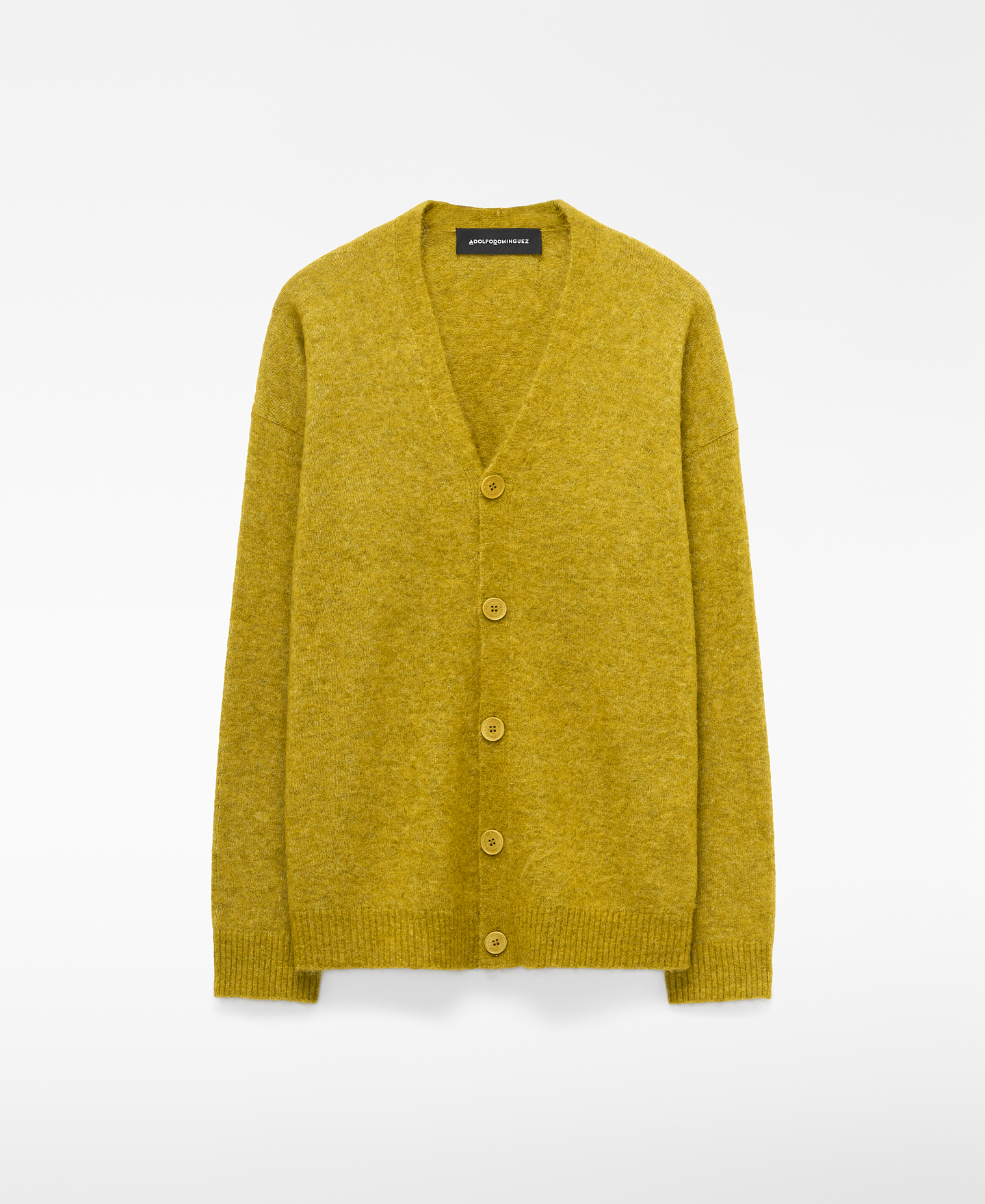 Alpaca blend knit cardigan image number 0