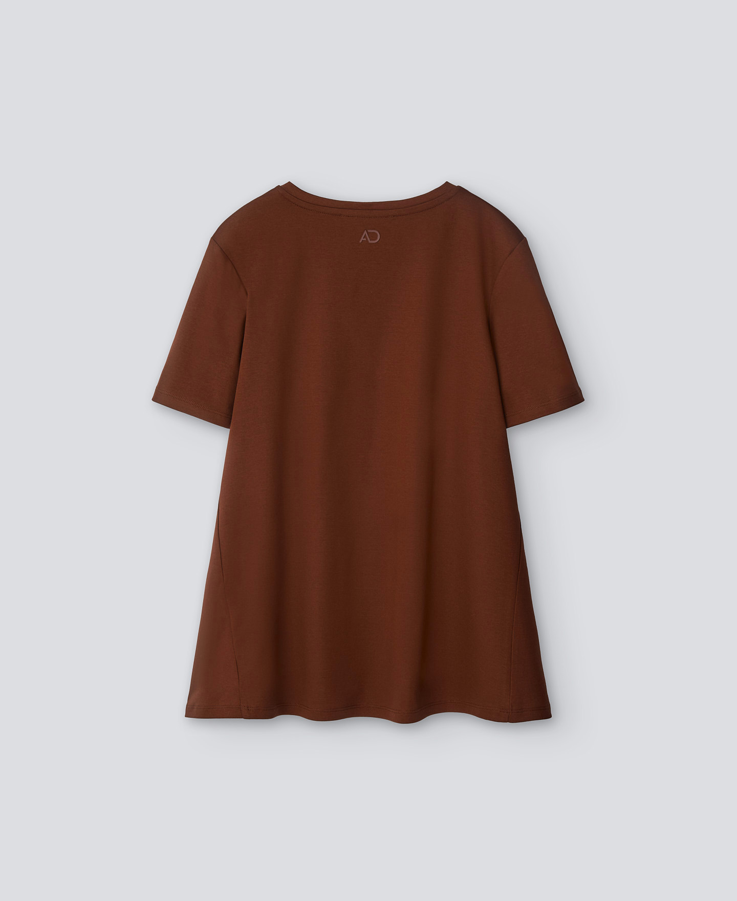 Cotton V-neck T-shirt woman image number 5